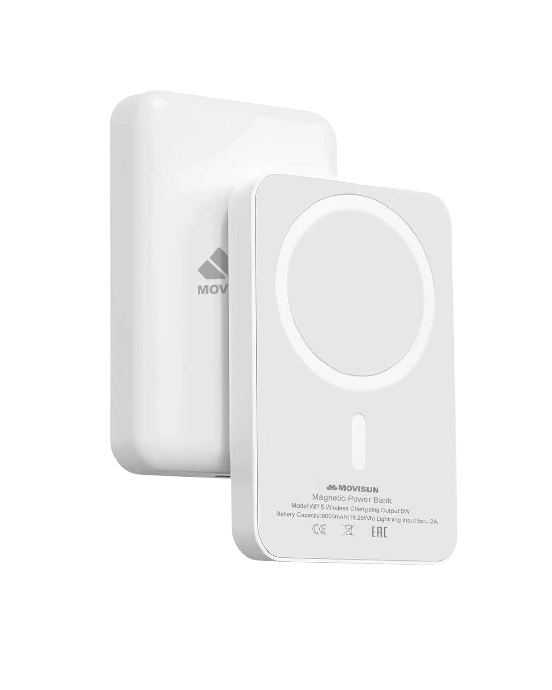 Power Bank inalámbrica 5.000mAh I-500 MOVISUN