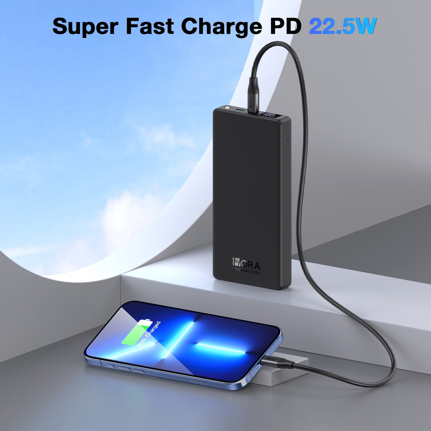 Powerbank 10.000 mAh 1Hora Gar264