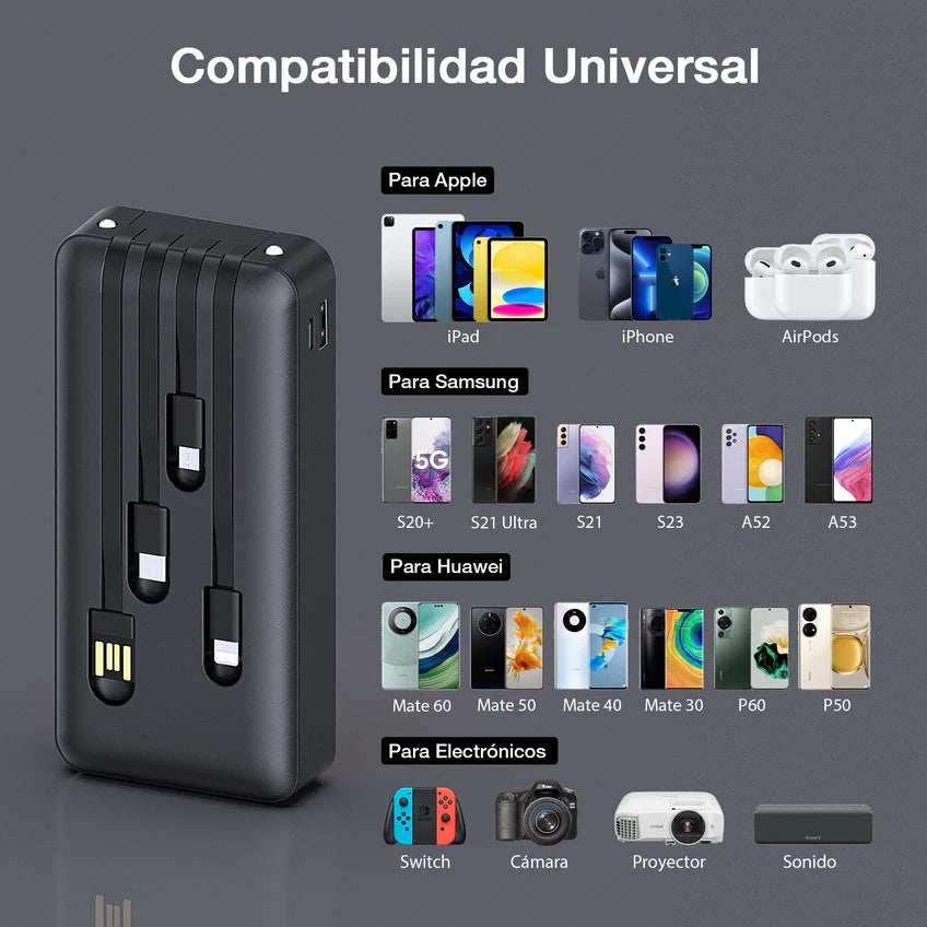 Power Bank 20.000 mAh 1Hora GAR159