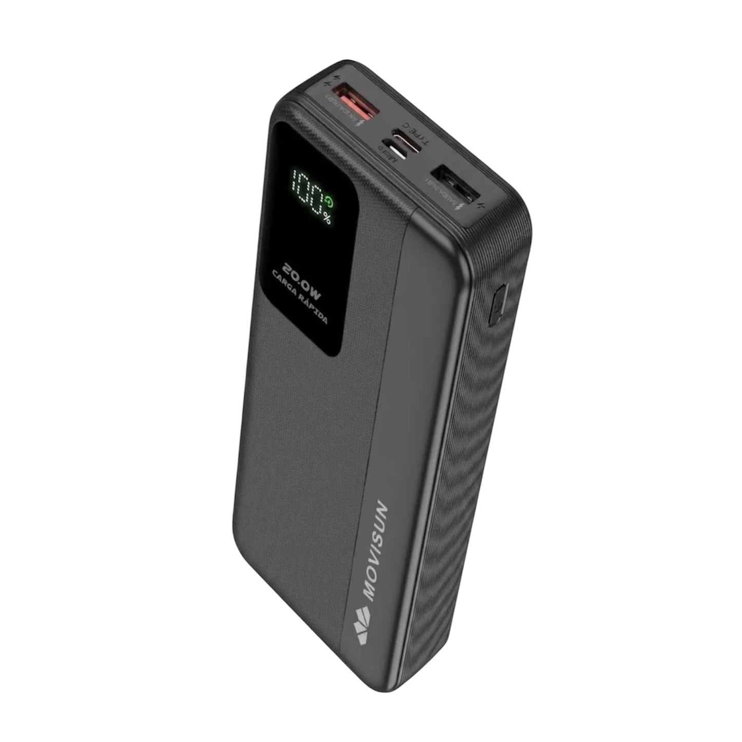 Power Bank Movisun Rocket P21 20.000mAh Carga Rápida