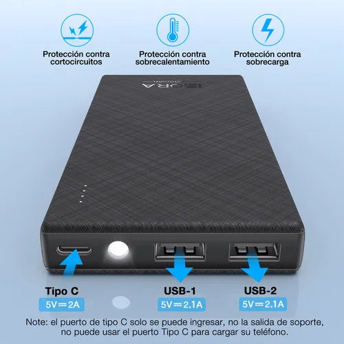 Powerbank 10.000 mAh Gar263