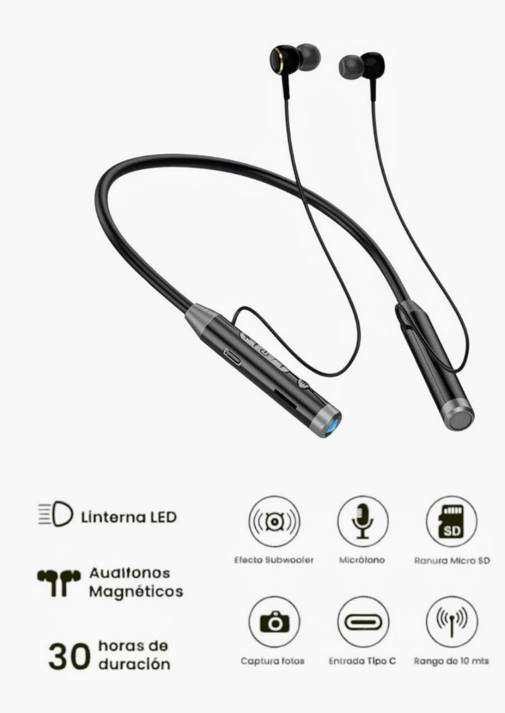 Audífonos Bluetooth S9 Movisun
