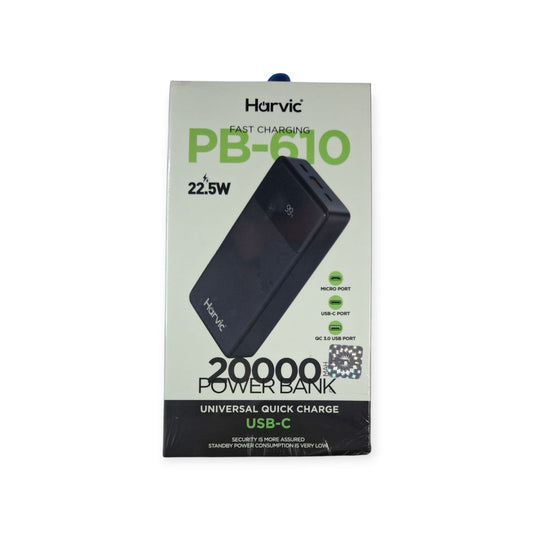 Power Bank 20.000 mAh Harvic PB-610