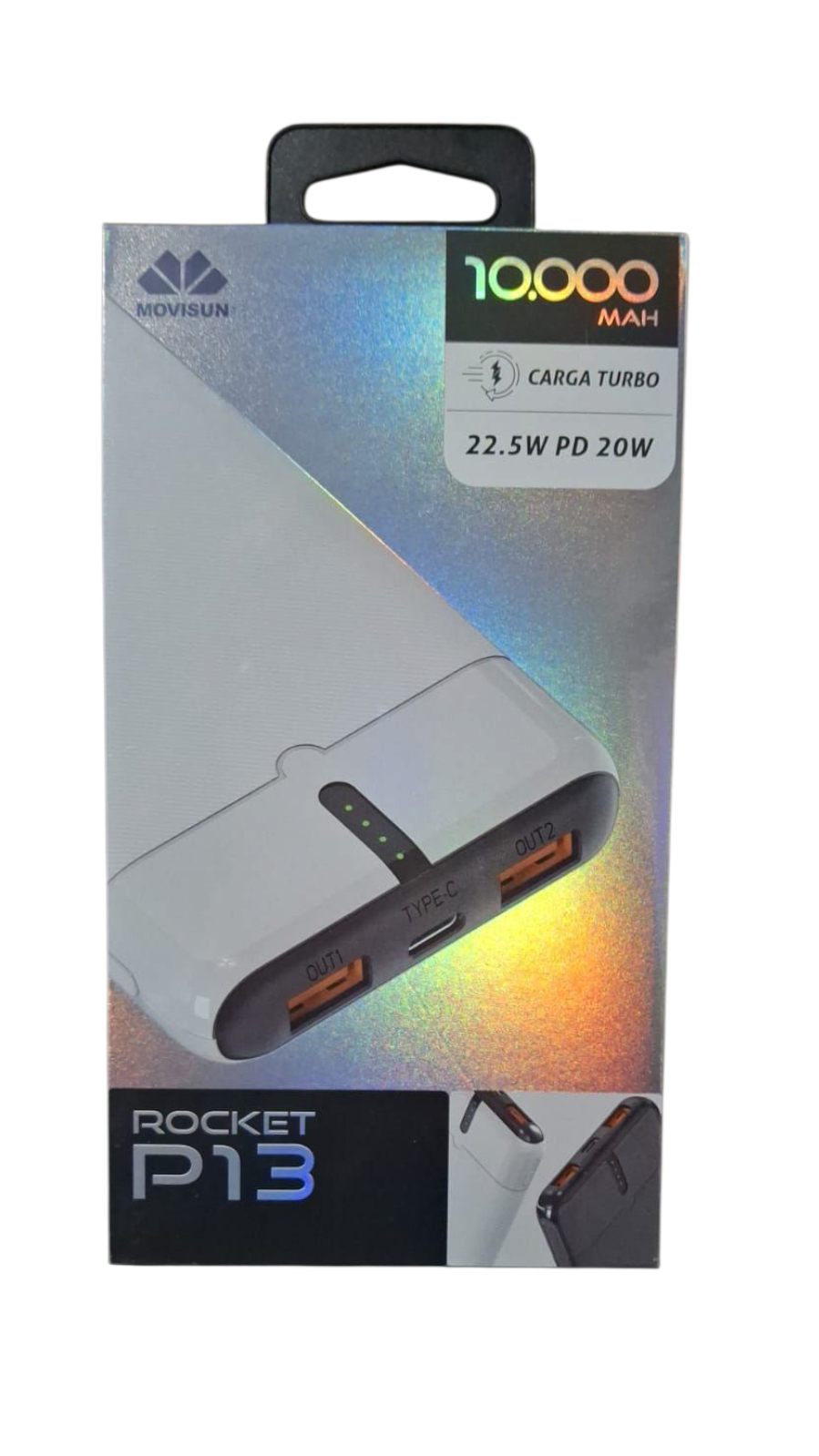 Power Bank 10.000 mAh P13 Movisun