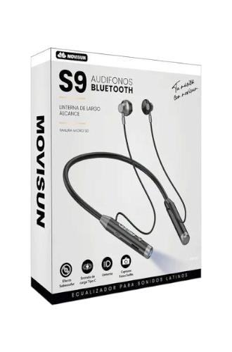 Audífonos Bluetooth S9 Movisun