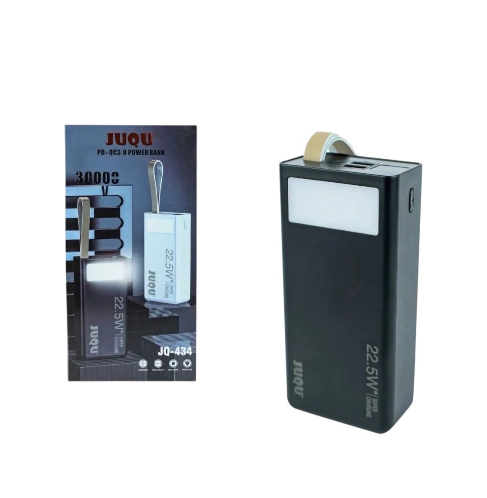 Power Bank JUQU 30.000 mAh Carga Rápida 22.5W
